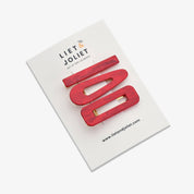 Lucia Red Hairpin Set