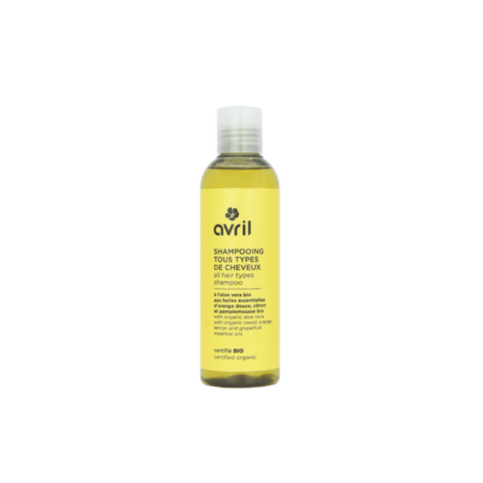 Organic Certified Shampoo for All Hair Types 200mL