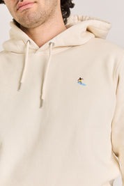 Natural Cotton Surfer Hoodie