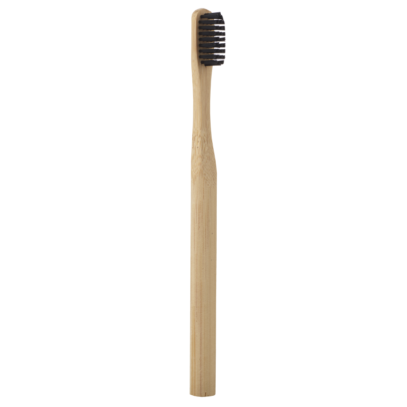 Bamboo Toothbrush with Medium Charcoal Bristles