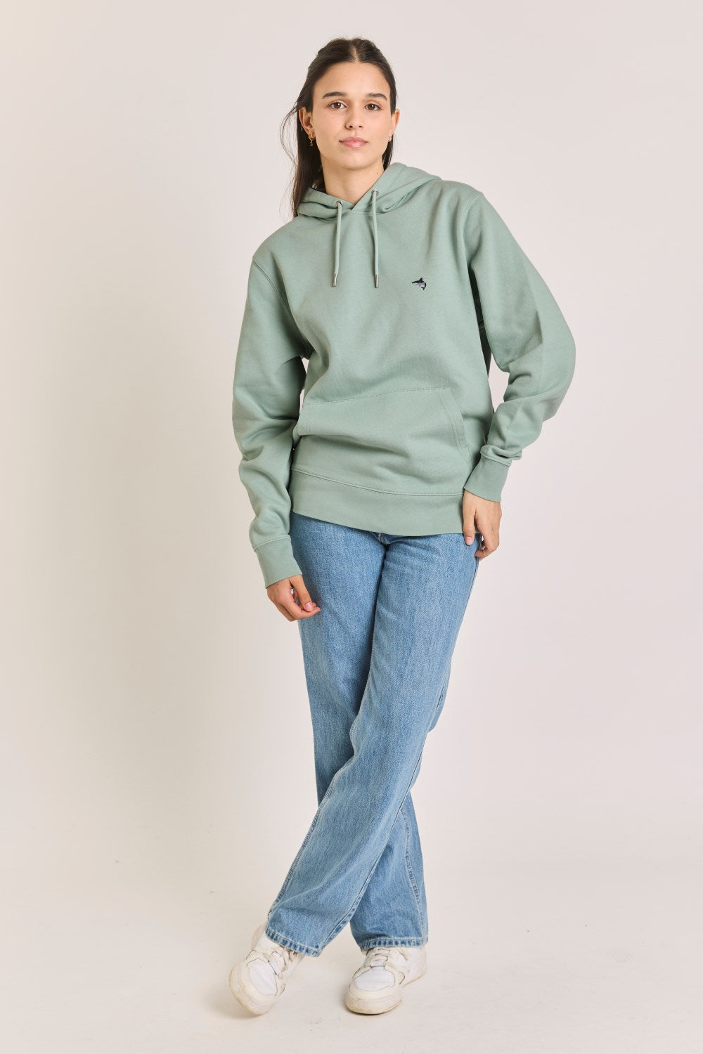 Sprout Green Shark Hoodie