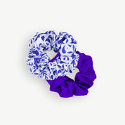 Blauwe zwaluwen - Scrunchies Duo