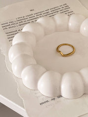 Bubble Ring and Candle Tray