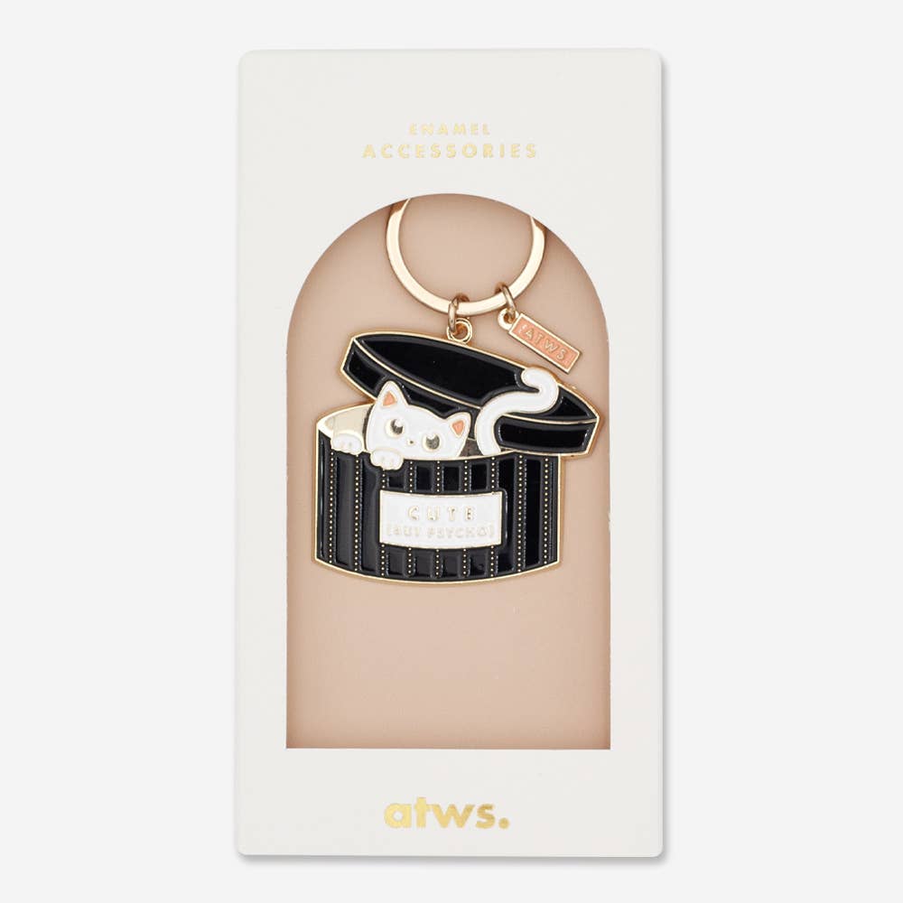 Cute but psycho Keychain