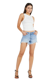 99 Low Denim Mini Short