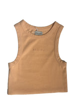 Een HEATHER SINGLET perzik 