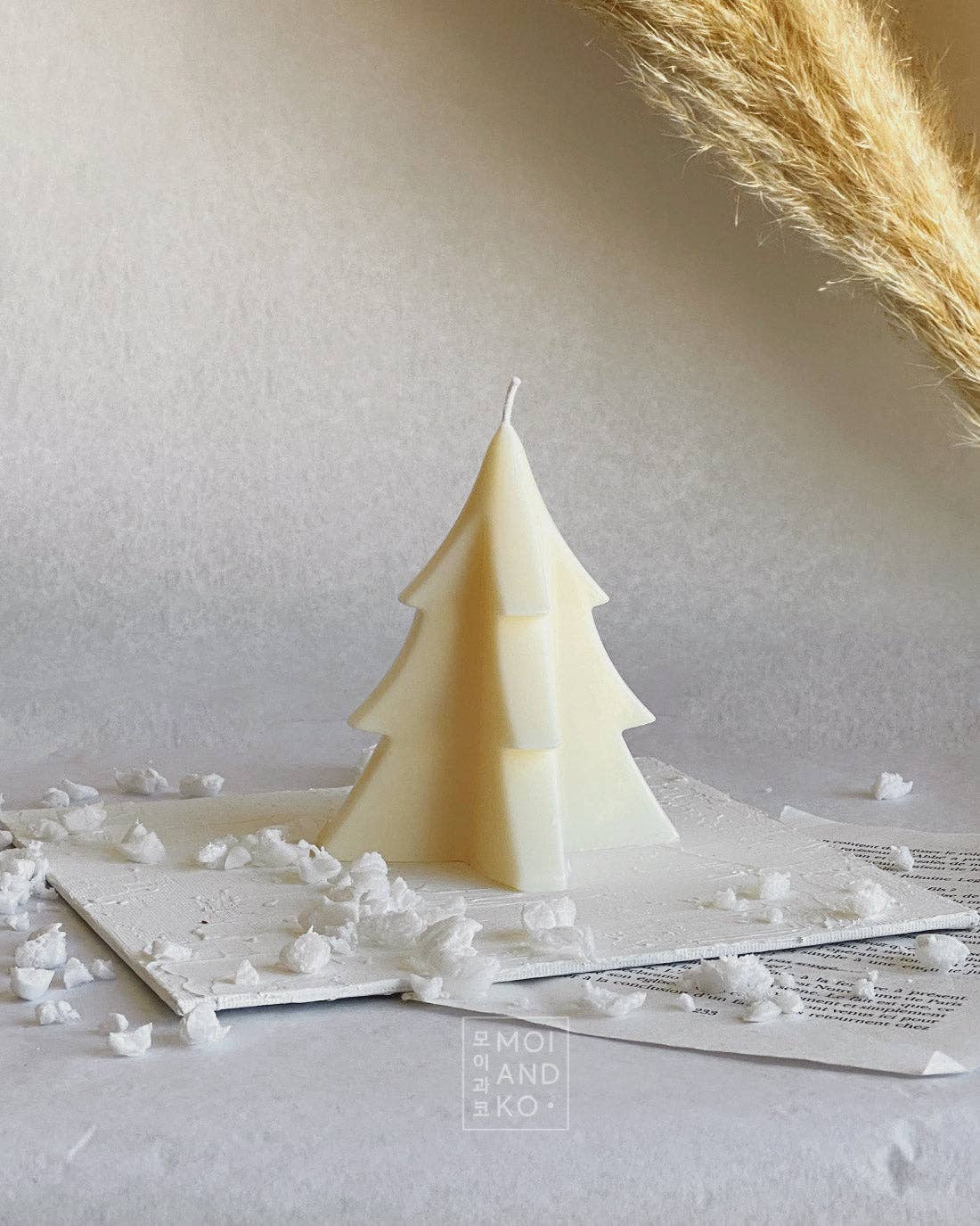 Christmas Tree Sculptural Candle