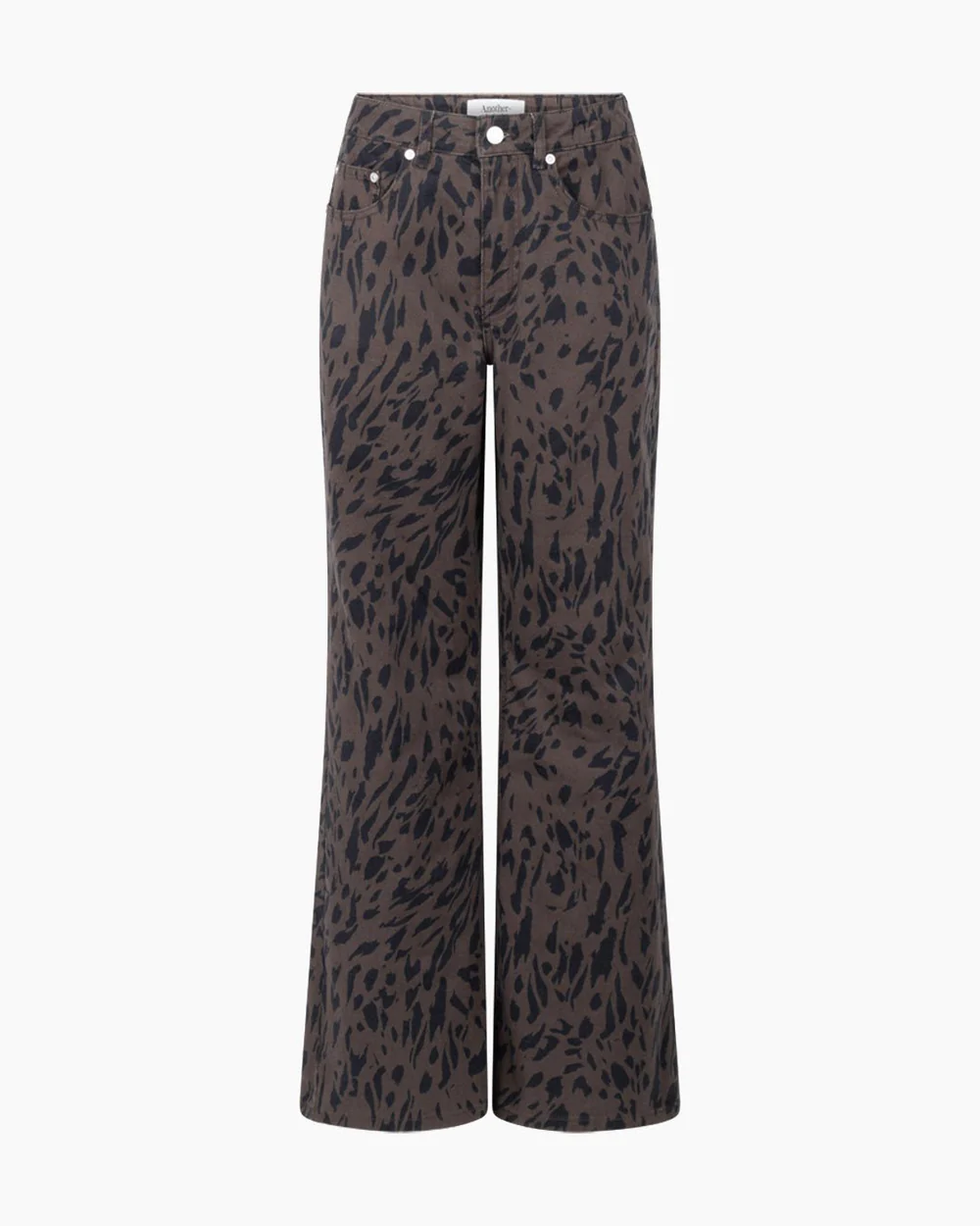 Moore Denim Wide Animal Jeans