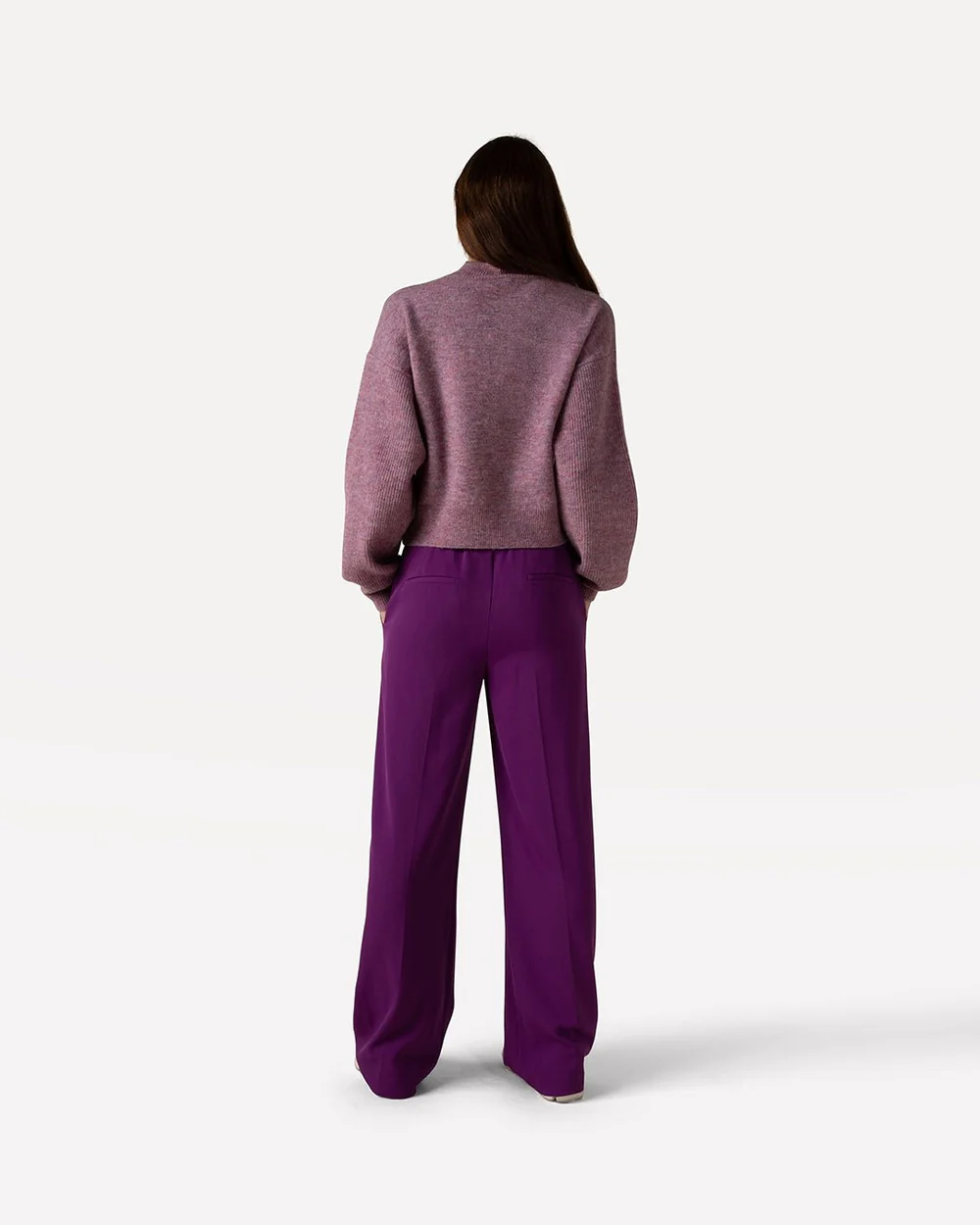 Roxy Knitted Pull Grape Juice Melee