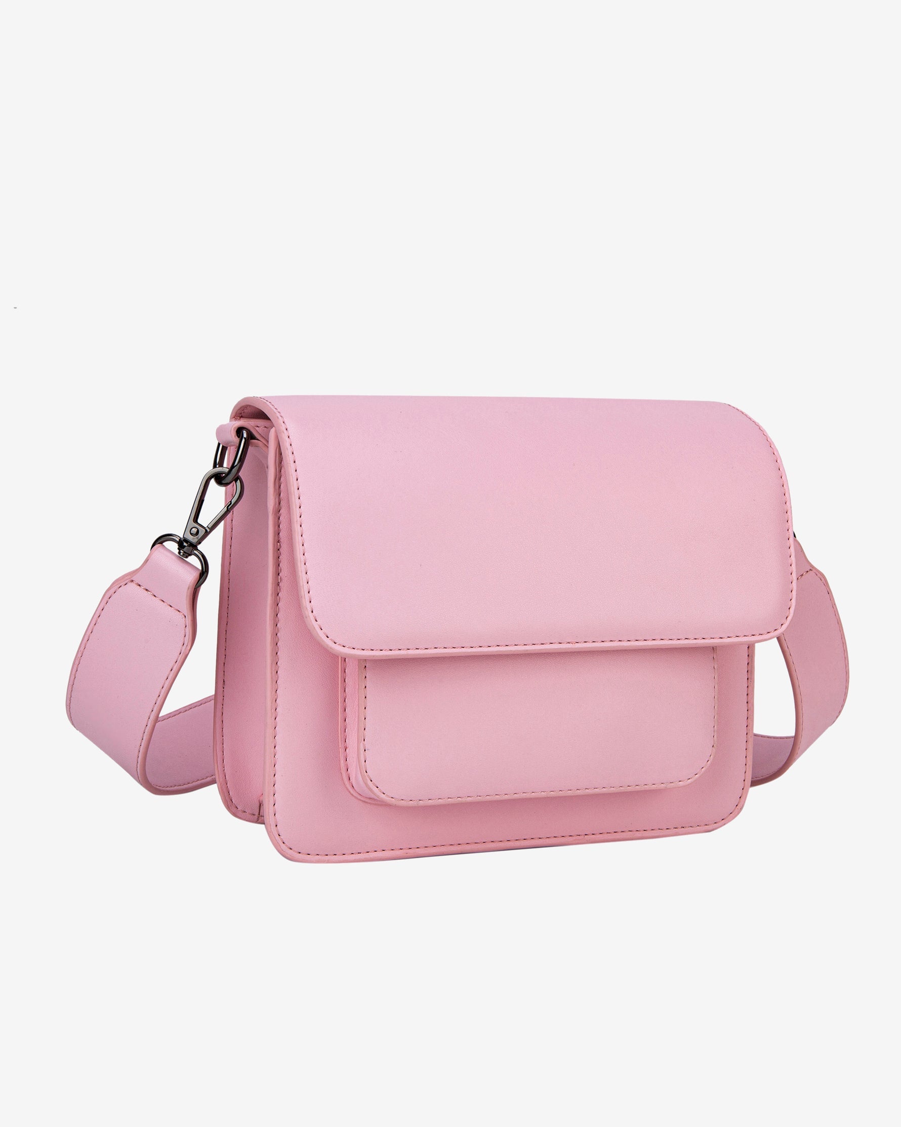 Cayman Pocket Blossom Pink Crossbody Bag Sustainable Fashion