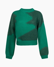 Cassy Knitted Pull Lush Meadow