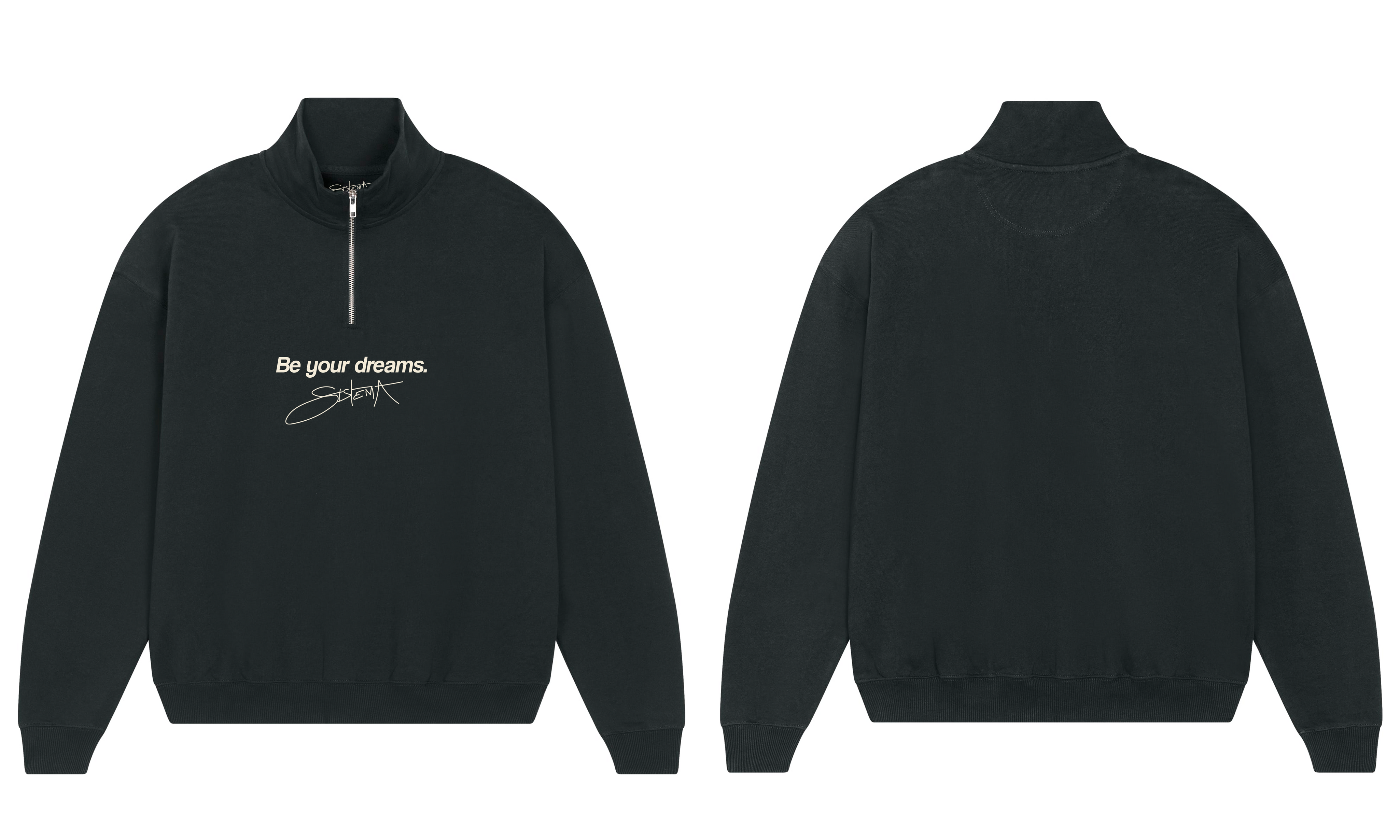 S.I.G. Black Half Zip