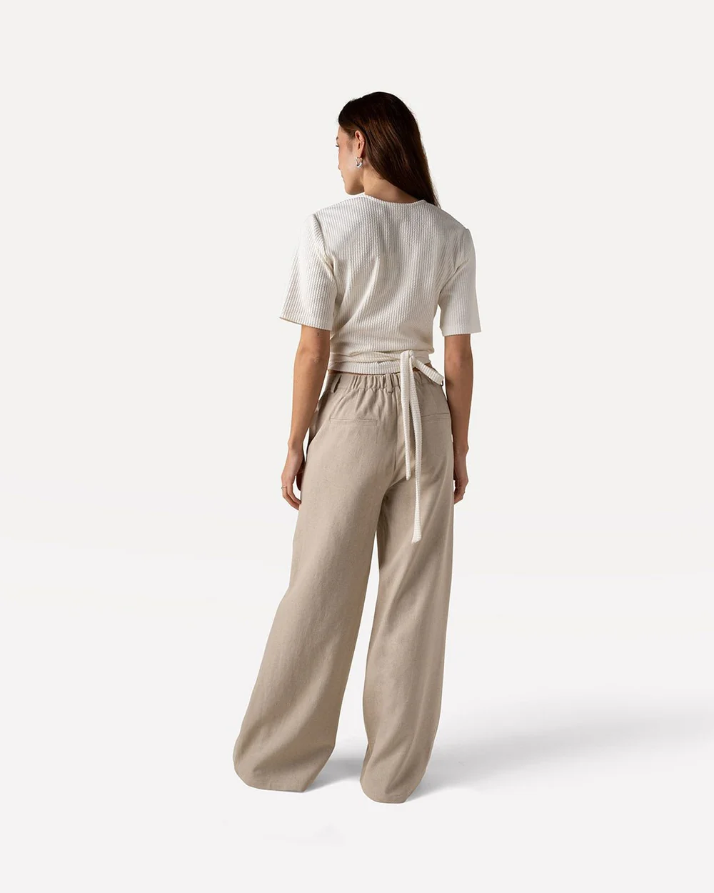 Florine Feather Gray pants