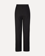 Moore Pinstripe Pants Black