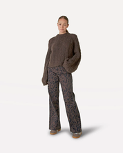 Moore Denim Wide Animal Jeans