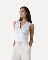 Bine Off-White Top