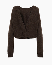 Adea Brown Knitted Pull