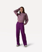 Roxy Knitted Pull Grape Juice Melee