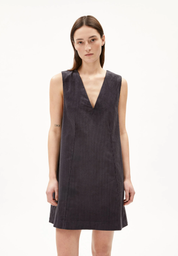 Pinaafo Dark Steel Corduroy Dress