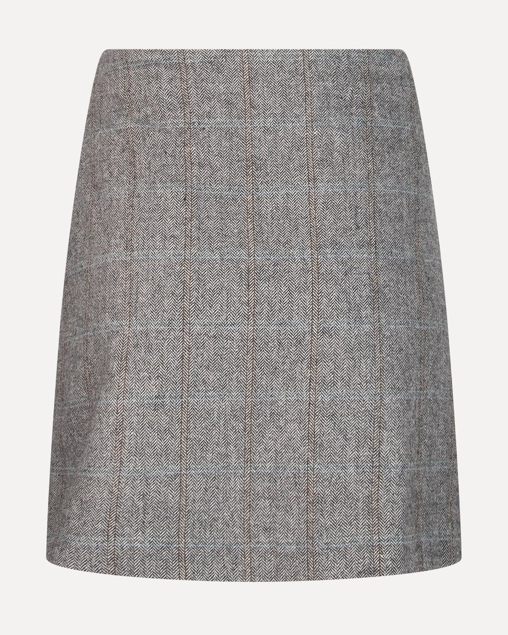 Fiene Skirt Dark Grey Check