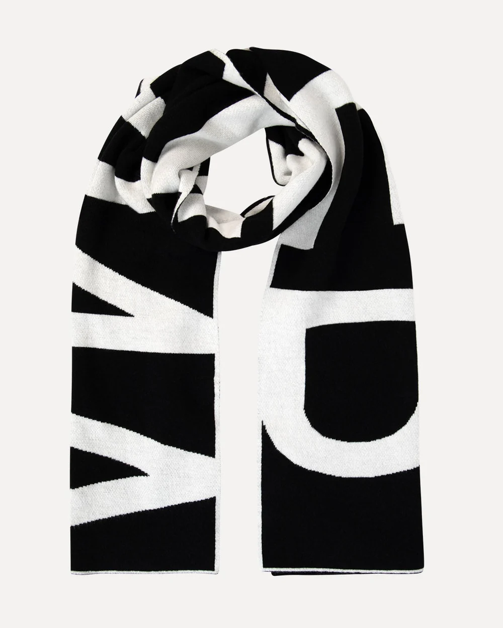 Andrea Scarf Black white