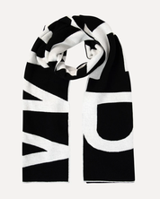 Andrea Scarf Black white